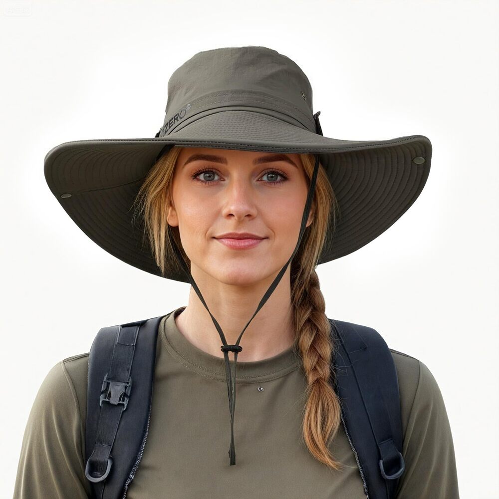 7280 Sun Hats : Gardening Hat Wide Brim Beach UV UPF Sun Protection